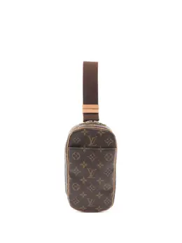 Louis Vuitton Pre-Owned: Коричневая сумка через плечо 