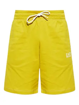 Ea7 Emporio Armani: Шорты с принтом 