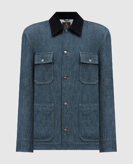 Loro Piana: Синяя куртка 