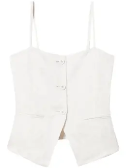 TWINSET: Белый топ 