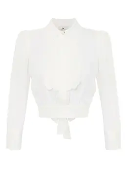 Elisabetta Franchi: Белая рубашка 
