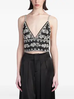 alice + olivia: Чёрный топ 