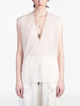Rick Owens Lilies: Белый топ 