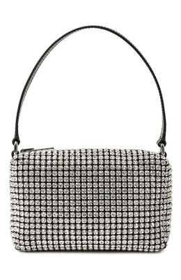 Alexander Wang: Серебристая сумка  Heiress