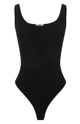 Wolford: Чёрный боди 