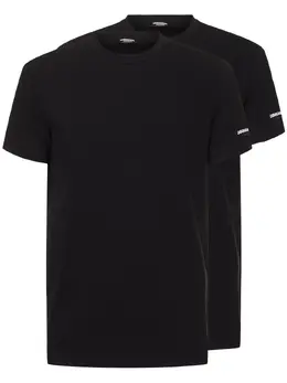 DSQUARED2: Чёрная футболка 