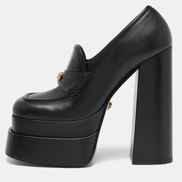 Versace: Чёрные туфли  Juno