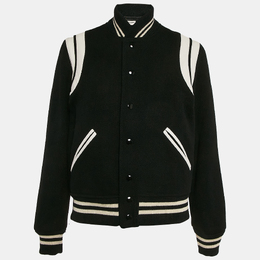 Saint Laurent Paris: Чёрная куртка 