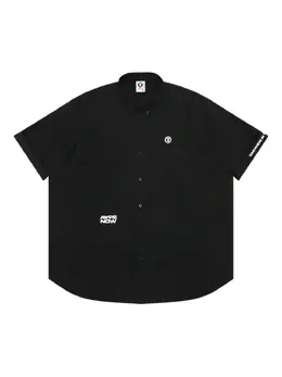 AAPE BY *A BATHING APE®: Чёрная рубашка 