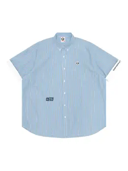 AAPE BY *A BATHING APE®: Рубашка в полоску 