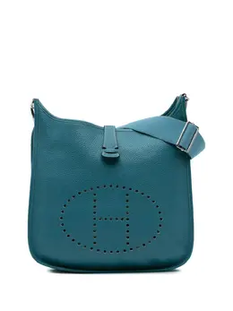 Hermès Pre-Owned: Голубая сумка через плечо 
