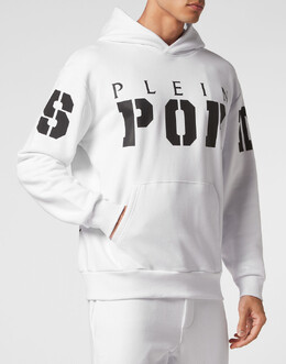 Plein Sport: Трикотажная толстовка 