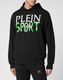 Plein Sport: Трикотажная толстовка 