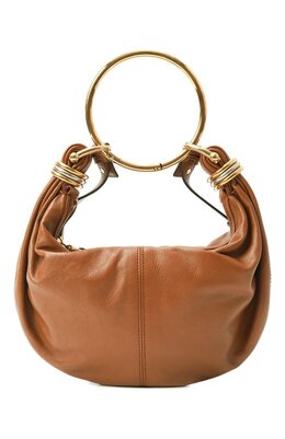 Chloé: Коричневая сумка 