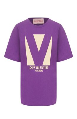 Valentino: Хлопковая футболка 
