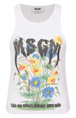 MSGM: Хлопковая майка 
