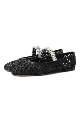 Casadei: Чёрные балетки  Versilia