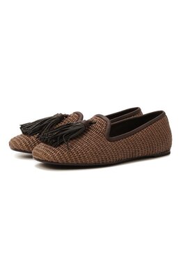 Brunello Cucinelli: Коричневые лоферы 