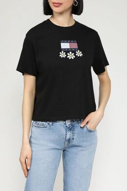 Tommy Jeans: Хлопковая футболка 