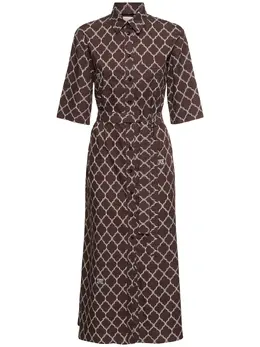 MAX MARA: Хлопковое платье 