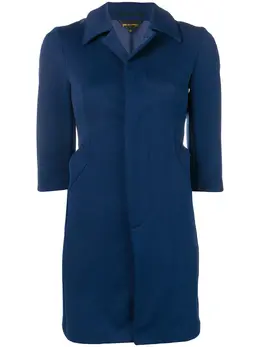 Comme Des Garçons Pre-Owned: Голубое пальто 