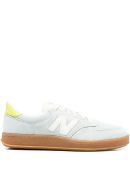 New Balance: Голубые кроссовки 