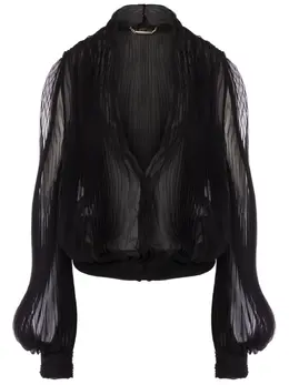 Alberta Ferretti: Шёлковая блуза 