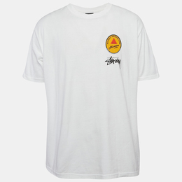 Stussy: Белая футболка 