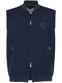 Brunello Cucinelli: Голубой жилет 