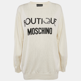 Boutique Moschino: Шёлковый свитшот 
