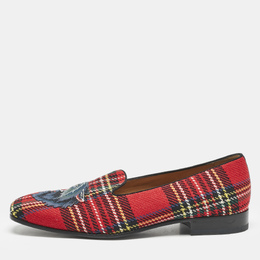 Gucci: Многоцветные мокасины 