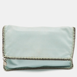 Stella McCartney: Зелёный клатч  Falabella