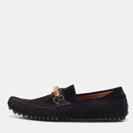 Gucci: Чёрные мокасины  Horsebit