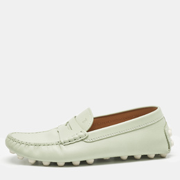 Tod's: Зелёные мокасины 
