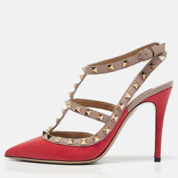 Valentino: Красные туфли  Rockstud