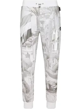 Philipp Plein: Светлые брюки 