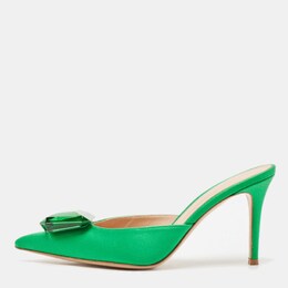 Gianvito Rossi: Зелёные сабо 