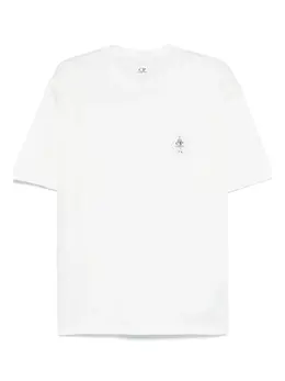 C.P. Company: Белая футболка 