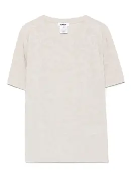 DKNY: Жаккардовая футболка 