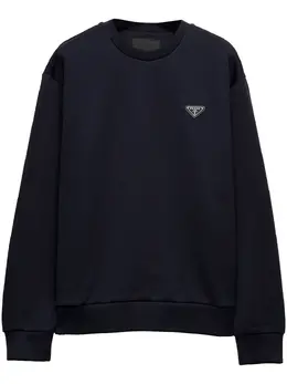 Prada: Синий свитшот 