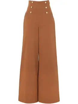 Temperley London: Коричневые брюки 