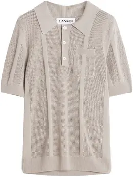 Lanvin: Трикотажное поло 