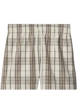 Burberry: Хлопковые шорты 