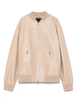 Kiton: Кожаная куртка 