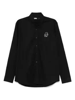 Karl Lagerfeld: Чёрная рубашка  Ikonik Karl