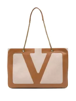 Valentino Garavani: Коричневая сумка 