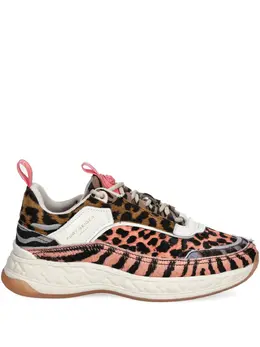 Kurt Geiger London: Розовые кроссовки 