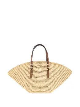 Michael Kors: Светлая сумка-шоппер 