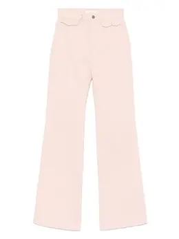 Chloé: Расклешённые джинсы 