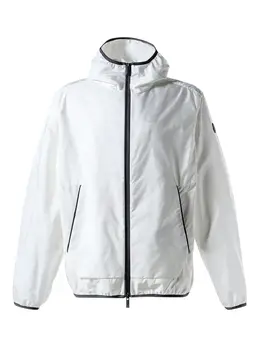 Moncler: Белая куртка 